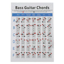 Bass Guitar Chord Practice Chart Fingering Practice  S  21x28cm