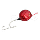 120g Metal Round Lead Head Lure Jigs Fishing Hooks Soft Bait Fishing Tools YL