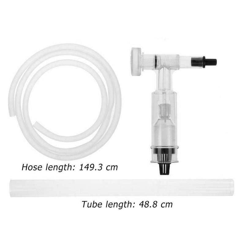 Practical Aquarium Fish Tank Vacuum Water Exchanger Gravel Vacuum Cleaner
