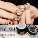 Nail Art Rhinestones Gel Glue DIY UV Adhesives Sticky for Crystal Gems ,Diamond