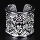 Zircon Heart Ring Women/Men Midi Finger Knuckle Rings Engagement Band Jewelry
