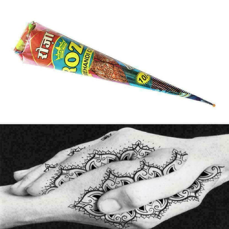 30g Natural Herbal Henna Cones Temporary Tattoo Body Art Paint Ink E0Q3 L4F W6R4