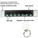 Wireless Car Solar LED Warning Flashing Light Width Lights Singnal Blinker S2