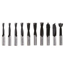 2Pc Carbide 6mm 10mm Brad Point Boring Bits Wood Milling Cutter Power Tools for