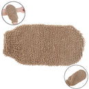Natural Fiber Bath Exfoliating Glove Scrubber Washcloths Bathing Glove Mass Kw