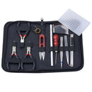 12Pcs  Jewelry Making Kit Supplies with Zipper Storage Case Starter Jewelry Tool