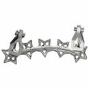 1 x Women's 5-Pointed Star Shape Rhinestone Ear Cuff Wrap Clip Earring---Si