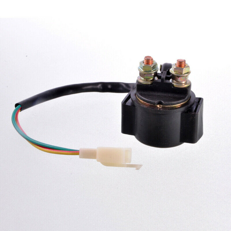 1 x Black Solenoid Starter Relay for 50cc 150cc 125cc 139QMB 139QMA GY6 Scooters