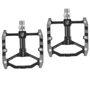 2x Mountain Bike Pedals Anti-Alip Pins Lightweight Aluminum Alloy 9/16" Spindle