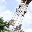 65cm Hanging Wind Chimes Metal Tubes Garden Outdoor Living Decor Windbell