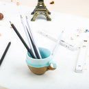 2Pcs Rainbow Pencils Drawing Painting Pencils Stationery Black and White Deluxe
