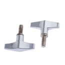 Durable 2pcs Drum Cymbal Tilter Stand Wing Nut Screw 6mm M6 for Drummer