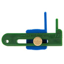 ABS Measuring Tools Movable Vernier Caliper Ruler for Fishing Line Fishhook A