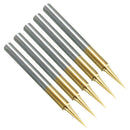 5pcs 15 Degree 0.1mm Tungsten steel PCB Engraving CNC Bit Router Tool Z1G8