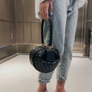 Korean Version Of the Simple Wild Ring Handle Wallet European Retro Shoulde