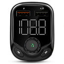 C20 Wireless Car Bluetooth Fm Transmitter Dual Usb Charger Aux Input Tf Car