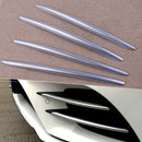 4x Front Air Inlet Grille Trim Fit for Mercedes-Benz A Class W177 19 Chrome