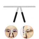 Permanent Makeup Eyebrow Tatoo Shaper Template Stencil Ruler Microblading Mold