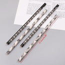 4pcs Musical Note Pencil HB Standard Pencil Music Stationery Piano Notes Gift