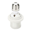 E27 to E27 Adapter Converter Conversion Socket Fireproof Lamp Bulb Base Holder