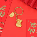 2021 Chinese Wind Ox Year lucky Bag Treasure Creative Fortune Car Keychain G Hn
