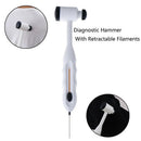 1X Diagnostic Neurological Reflex Hammer Percussion Hammer Retractable Filament@