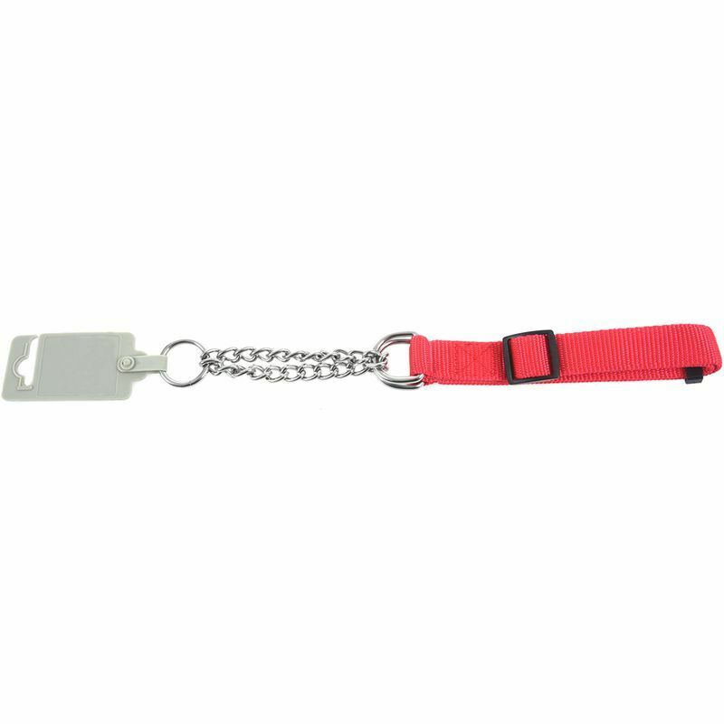 Gear Martingale Adjustable Choke-Style Dog Collar Red A7M5