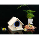 Hanging Bird House Outdoor Garden Decorative Wooden Pet Birdhouse for Bluebirds,
