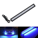 Blue Super Bright Car COB LED Light DRL Fog Driving Lamp-Waterproof DC 12V 17CM-