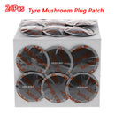 24 X TYRE PUNCTURE REPAIR PLUG PATCHES 36MM CAR BIKE MUSHROOM PATCH USEFUL