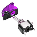 Car Illuminated LED Toggle Switch Control ON/OFF+Aircraft Missile Cover (F) A