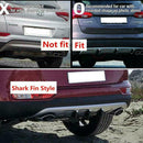 ABS Universal Car Truck SUV Pickup Rear Bumper Lip Diffuse Stable Kit Shark P5M2