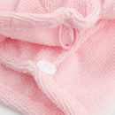 Microfiber Towel Quick Dry Hair Magic Drying Tu rban Wrap Shower Cap Bathing Hat