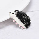 Cartoon Hedgehog Shape Brooch Pin Collar Decoration Badge Corsage Jewelry G JR