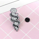 Creative Rose Flower Brooch Badge Enamel Pins Jacket Ornament Jewelry Gift A
