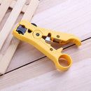 Multifunction Coaxial Cable Stripper Clamp Crimping Pliers for RG69/6/11/7