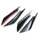 Patterned Car Front Bumper Lip Splitter Spoiler Plastic Easy Installation
