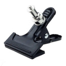 Aluminum Heavy Duty Clip Strong Clamp with 1/4" Screw for Flash Light Stand