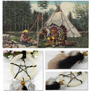 Mini Dream Catcher Feather Car Home Wall Hanging Decor Craft Gift Pendant