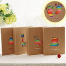 7inch 100-Pocket Cute Cartoon Photo Picture Storage Album for Kids Children Gift