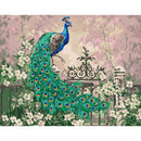 Painting By Numbers Kit DIY Peafowl Digital Oil Canvas Wall Art Home Decor A