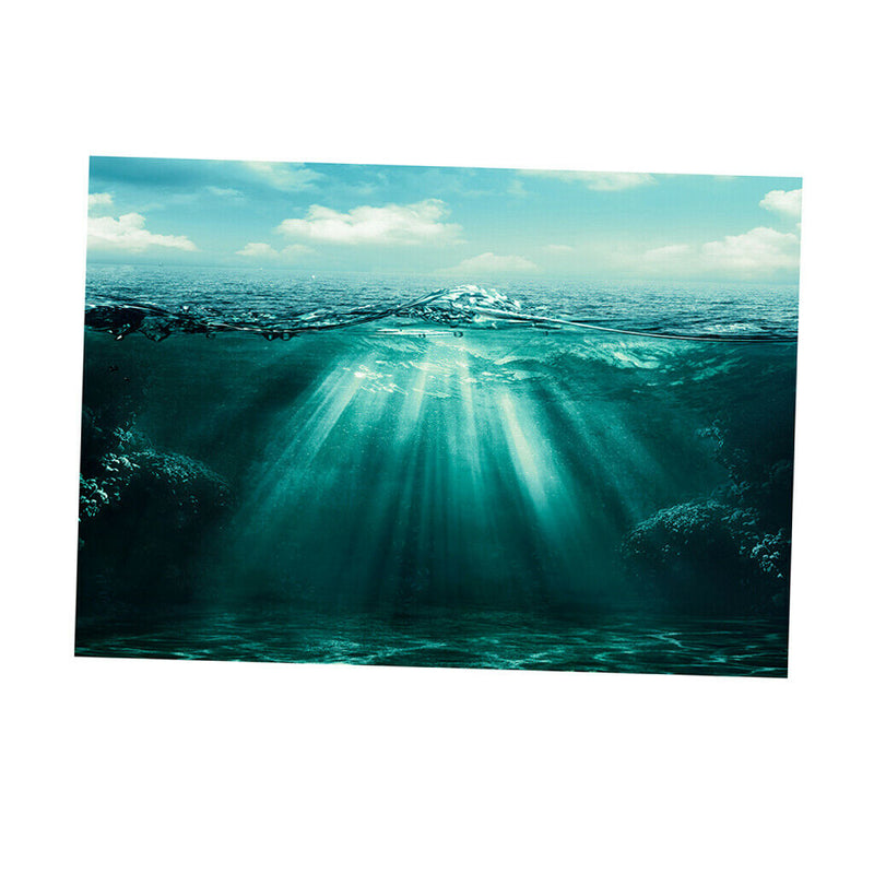 Aquarium Background Ocean Sea Poster   Tank Wallpaper Ornament 122x46cm