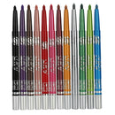 MagiDeal 12x Glitter Highlighter Eyeshadow Pencil Beauty Eye Shadow Eyeliner