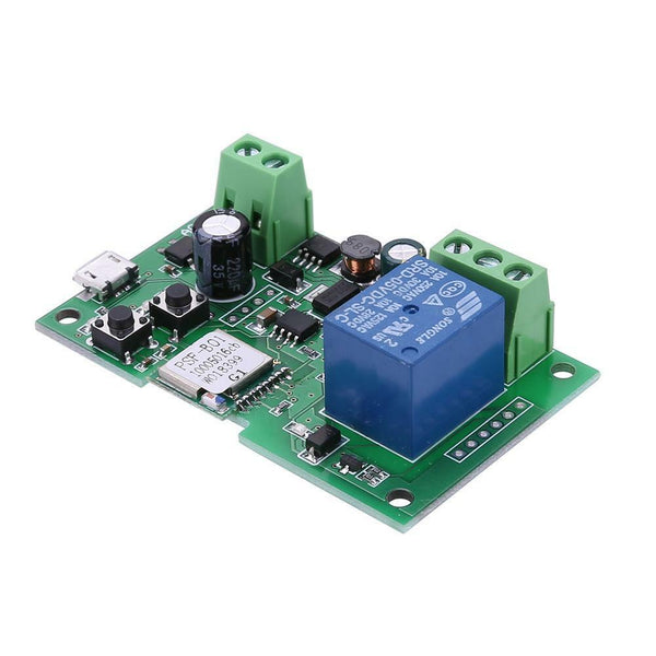 Self-locking Sonoff WiFi Wireless Smart Switch Timer DC 5V-12V Home Relay Module