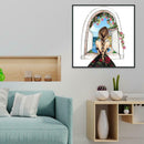 5D DIY Full Drill Diamond Painting Girl Embroidery Mosaic Craft Kits (W513)