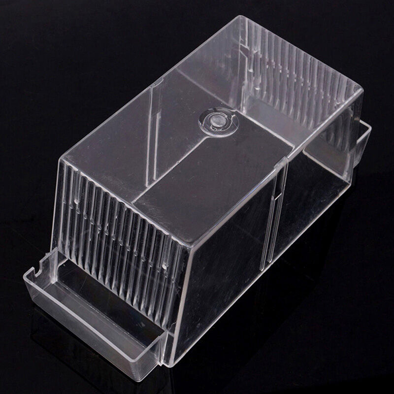 Aquarium Fish Tank Guppy Breeding Breeder Rearing Trap Box Hatchery N1K8
