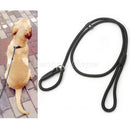 Casual 54" Strong Nylon Rope Pet Dog Training Leash Walking Lead Collar Black