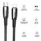 Data Cable Type-C to 8 Pin 18W PD Quick Charging Braided Wire Cord Line for iOS