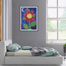 5D DIY Special Shaped Diamond Painting Flower Cross Stitch Mosaic Craft Kit A