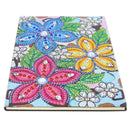 DIY Special Shaped Diamond Painting Flower 50 Pages A5 Office Notebook Gift